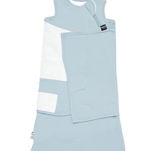 Kyte baby swaddler sleep sack in fog blue!